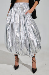 MIDNIGHT LOVERS MAXI BUBBLE SKIRT